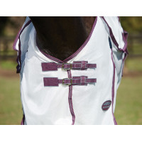 Capa anti-moscas Combo Weatherbeeta ComFiTec Essential Branco / castanho / cinzento Capa anti-moscas Combo Weatherbeeta ComFiTec Essential Branco / castanho / cinzento