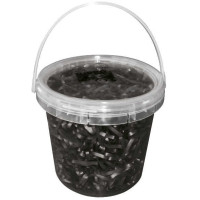 Elásticos de silicone Hippo-Tonic Preto