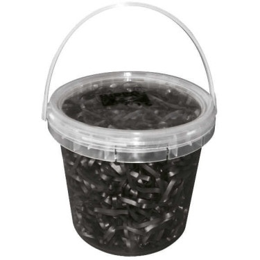 Elásticos de silicone Hippo-Tonic Preto