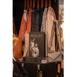 Suporte de lenço Pénélope Conhaque Castanho