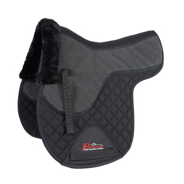 Tapis anti glisse Airflow Numnah Shires Noir Tapis anti glisse Airflow Numnah Shires Noir