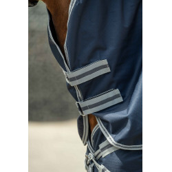 Cobertura externa Therma Pro HKM com pescoço destacável Azul escuro Cobertura externa Therma Pro HKM com pescoço destacável Azul escuro