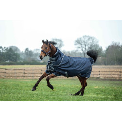 Cobertura externa Therma Pro HKM com pescoço destacável Azul escuro Cobertura externa Therma Pro HKM com pescoço destacável Azul escuro