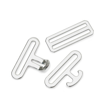 Kit clip de sursangles Shires Argenté Kit clip de sursangles Shires Argenté