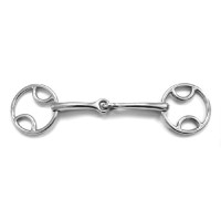 Mors de 3 efeitos de quebra simples Shires partido Aço inoxidável Mors de 3 efeitos de quebra simples Shires partido Aço inoxidável