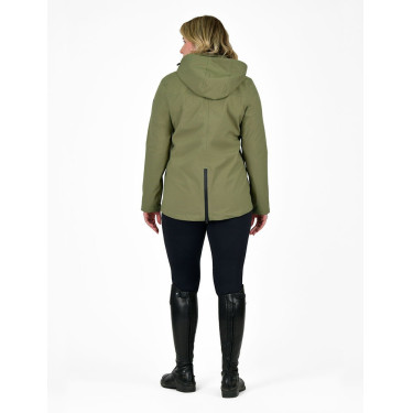 Casaco polar Weatherbeeta Florence Two-For feminino Azeitona noite / preto Casaco polar Weatherbeeta Florence Two-For feminino Azeitona noite / preto