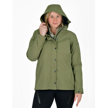Casaco polar Weatherbeeta Florence Two-For feminino Azeitona noite / preto Casaco polar Weatherbeeta Florence Two-For feminino Azeitona noite / preto