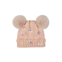 Gorro Fun Dublin bordado infantil Rosa empoeirada Gorro Fun Dublin bordado infantil Rosa empoeirada