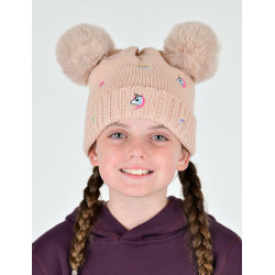Gorro Fun Dublin bordado infantil Rosa empoeirada