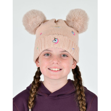 Gorro Fun Dublin bordado infantil Rosa empoeirada Gorro Fun Dublin bordado infantil Rosa empoeirada