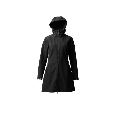 Casaco acolchoado aquecido longo Jadine Horze inverno Preto Casaco acolchoado aquecido longo Jadine Horze inverno Preto