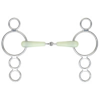 Mors gag holandês 3 anéis EquiKind | Equitação