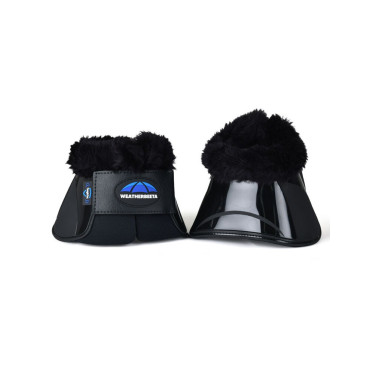 Clocheiras com lã WeatherBeeta Tough-Tec Impact Fleece Trim Preto / preto Clocheiras com lã WeatherBeeta Tough-Tec Impact Fleece Trim Preto / preto