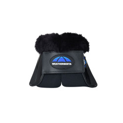 Clocheiras com lã WeatherBeeta Tough-Tec Impact Fleece Trim Preto / preto Clocheiras com lã WeatherBeeta Tough-Tec Impact Fleece Trim Preto / preto