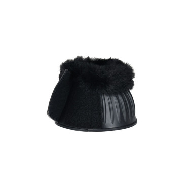 Sinos de borracha com lã Weatherbeeta Tough-Tec Prime Fleece Trim Preto / preto