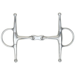 Mors de agulhas com dupla rutura Shires Aço inoxidável Mors de agulhas com dupla rutura Shires Aço inoxidável