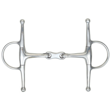 Mors de agulhas com dupla rutura Shires Aço inoxidável Mors de agulhas com dupla rutura Shires Aço inoxidável