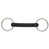 Mors de borracha flexível direito Shires