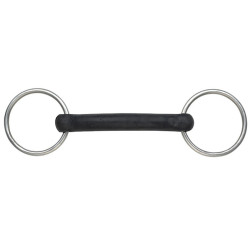 Mors de equitação Shires em borracha dura 21 mm