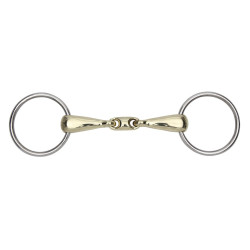 Embocaduras 18 mm Shires Latão Ouro
