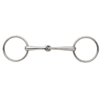 Mors simples de quebra com argolas Shire Aço inoxidável Mors simples de quebra com argolas Shire Aço inoxidável