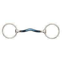 Freio de embocadura reta com passagem de língua Mullen Shires Freio de embocadura reta com passagem de língua Mullen Shires