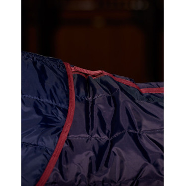 Cobertura de estábulo Weatherbeeta ComFiTec 210D Channel 100g combo Azul-marinho/bordô Cobertura de estábulo Weatherbeeta ComFiTec 210D Channel 100g combo Azul-marinho/bordô