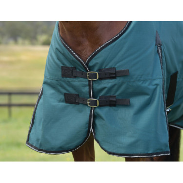 Cobertura Weatherbeeta ComFiTec Classic Turnout 220g Verde floresta / preto Cobertura Weatherbeeta ComFiTec Classic Turnout 220g Verde floresta / preto