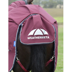 Manta Weatherbeeta ComFiTec Essential Turnout 360g com pescoço integrado Borgonha / marinho Manta Weatherbeeta ComFiTec Essential Turnout 360g com pescoço integrado Borgonha / marinho