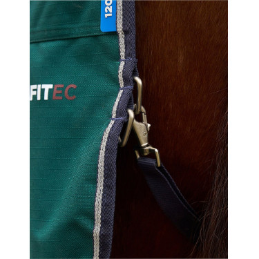 Cobertor Weatherbeeta ComFiTec Plus Dynamic Turnout 100g pescoço alto Verde floresta / azul-marinho Cobertor Weatherbeeta ComFiTec Plus Dynamic Turnout 100g pescoço alto Verde floresta / azul-marinho