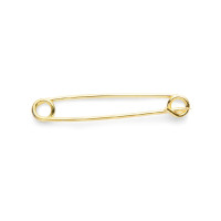 Alfinete de segurança dourado Shires Dourado Ouro