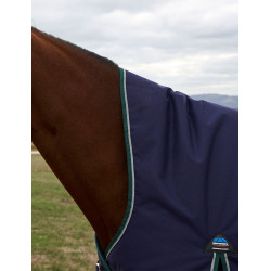Cobertor Weatherbeeta ComFiTec Plus Dynamic Turnout 220g pescoço alto Marinho / verde floresta Azul Cobertor Weatherbeeta ComFiTec Plus Dynamic Turnout 220g pescoço alto Marinho / verde floresta Azul