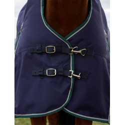 Cobertor Weatherbeeta ComFiTec Plus Dynamic Turnout 220g pescoço alto Marinho / verde floresta Azul Cobertor Weatherbeeta ComFiTec Plus Dynamic Turnout 220g pescoço alto Marinho / verde floresta Azul