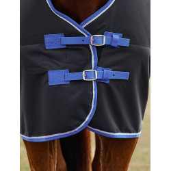 Manta Weatherbeeta ComFiTec Tyro Turnout 220g Preto / cobalto Manta Weatherbeeta ComFiTec Tyro Turnout 220g Preto / cobalto