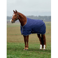 Manta Weatherbeeta ComFiTec Tyro Turnout 220g Preto / cobalto