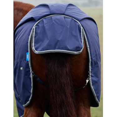 Manta Weatherbeeta ComFiTec Tyro Turnout 220g Azul-marinho / carvão
