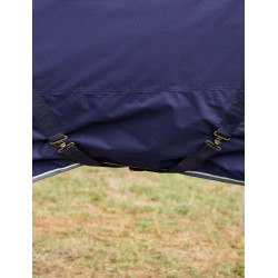 Cobertura Weatherbeeta ComFiTec Tyro Turnout 360g Combo com pescoço Azul-marinho / carvão Cobertura Weatherbeeta ComFiTec Tyro Turnout 360g Combo com pescoço Azul-marinho / carvão