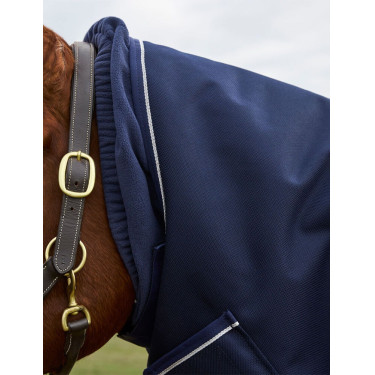 Manta Weatherbeeta ComFiTec Ultra Turnout 220g com pescoço destacável Marinho Azul-marinho