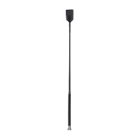 Chicote Dublin em couro com pontos decorativos Castanho