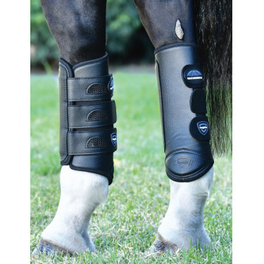 Guetes de cross Weatherbeeta posteriores Tough-Tec Preto