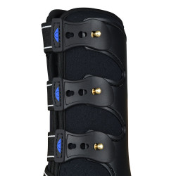 Guetes de dressage Weatherbeeta concha dura Tough-Tec Preto Guetes de dressage Weatherbeeta concha dura Tough-Tec Preto