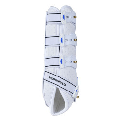 Guetes de dressage Weatherbeeta concha dura Tough-Tec Branco