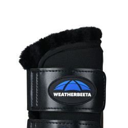 Guetres de lã Weatherbeeta Tough-Tec Comfy Preto / preto