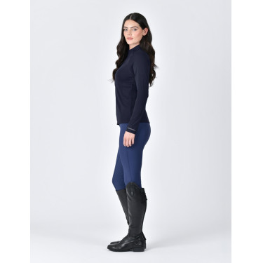 Top de performance WeatherBeeta de manga comprida em bambu para mulher Marinho Azul-marinho Top de performance WeatherBeeta de manga comprida em bambu para mulher Marinho Azul-marinho