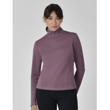 Top Weatherbeeta de manga comprida 1/2 zip feminino Copper Vinho roxo Top Weatherbeeta de manga comprida 1/2 zip feminino Copper Vinho roxo