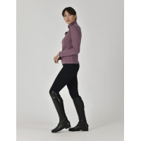 Top Weatherbeeta de manga comprida 1/2 zip feminino Copper Vinho roxo Top Weatherbeeta de manga comprida 1/2 zip feminino Copper Vinho roxo