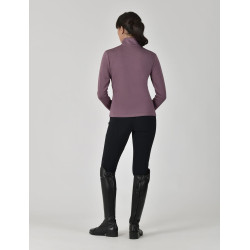 Top Weatherbeeta de manga comprida 1/2 zip feminino Copper Vinho roxo Top Weatherbeeta de manga comprida 1/2 zip feminino Copper Vinho roxo
