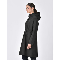Impermeável longo Dublin Preto Impermeável longo Dublin Preto
