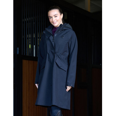 Impermeável longo Dublin Preto Impermeável longo Dublin Preto