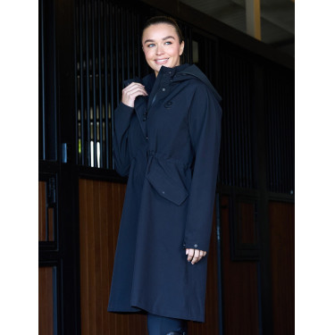 Impermeável longo Dublin Preto Impermeável longo Dublin Preto